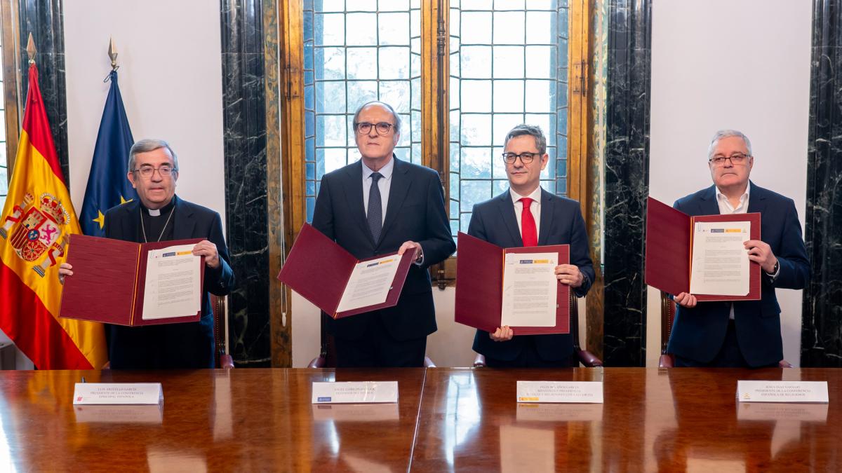 <![CDATA[El Gobierno y la Iglesia firman el protocolo para indemnizar a las víctimas de abusos sexuales: sin baremos y caso por caso]]>