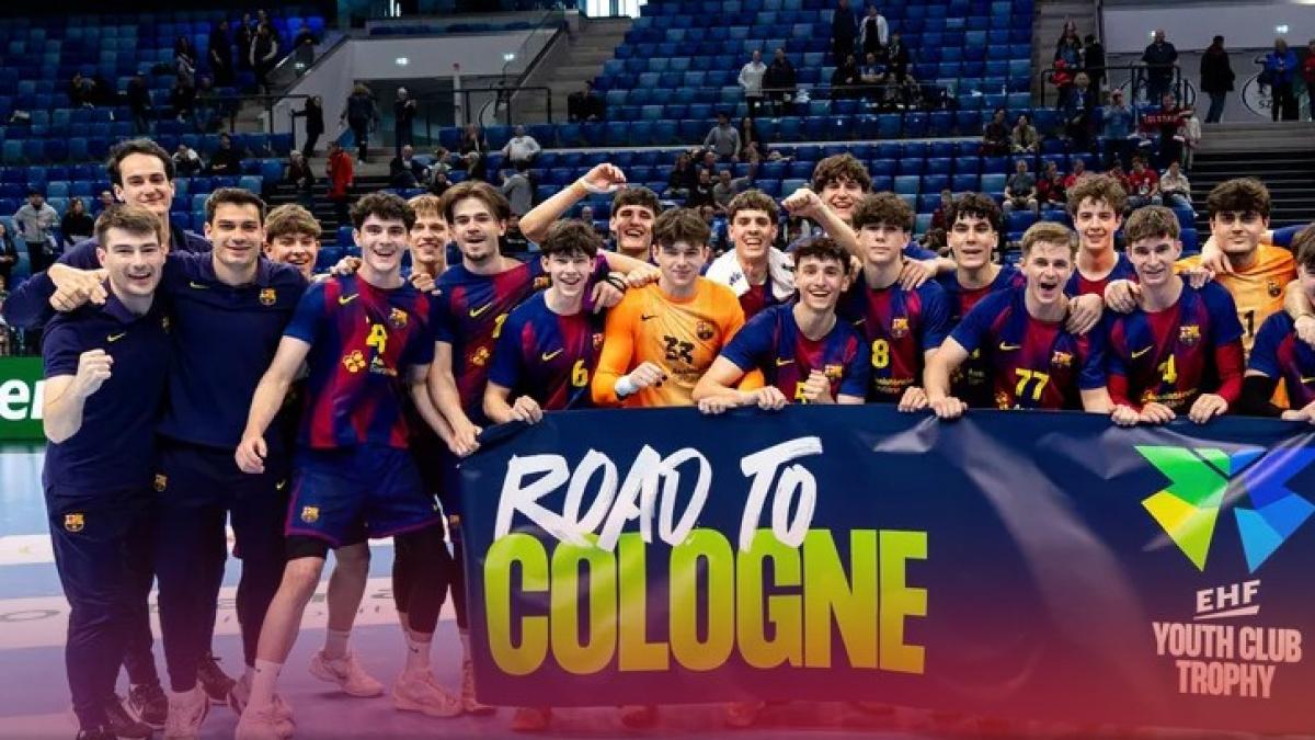 <![CDATA[El navarro Adrián Sola sella la clasificación del Barça para la Final a 4 del EHF Youth Club Trophy]]>