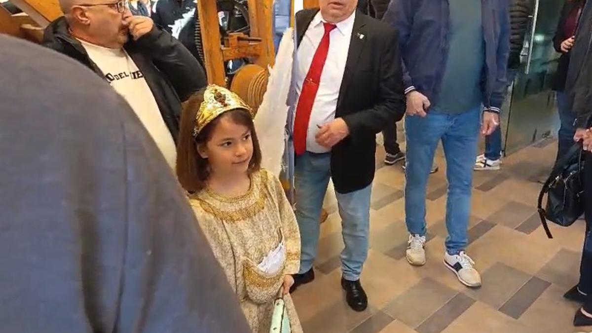 <![CDATA[La Bajada del Ángel de Tudela 2026, en directo: El Ángel ya está en la Casa del Reloj]]>