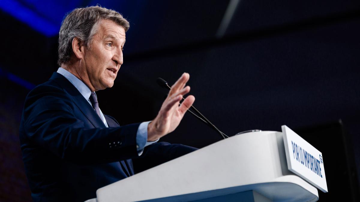 <![CDATA[Feijóo dice que dimitirá si llega a jefe del Gobierno y no baja los impuestos de Sánchez]]>