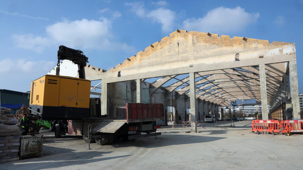 <![CDATA[El futuro centro de la construcción de Navarra tendrá ayudas europeas a pesar del retraso de las obras]]>