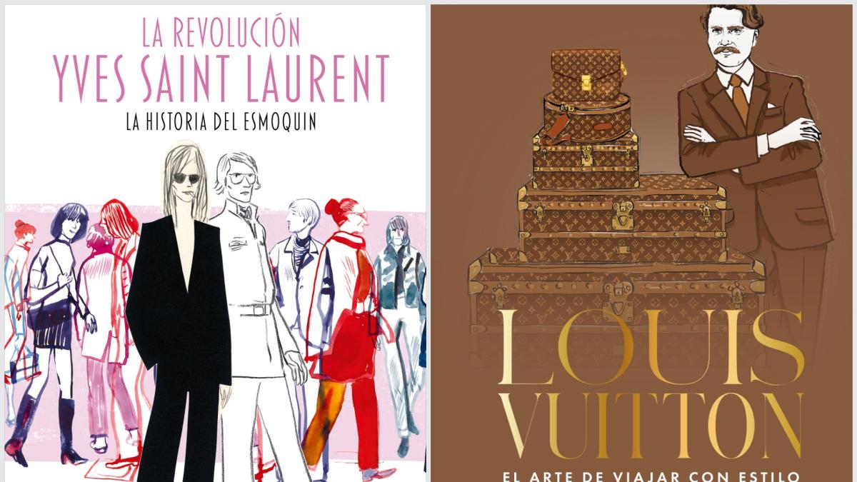 <![CDATA[Dos biografías gráficas sientan a Louis Vuitton e Yves Saint Laurent en el 'front row']]>
