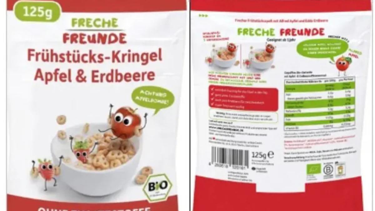 <![CDATA[Consumo alerta de la presencia de alérgenos no incluidos en el etiquetado de cereales de la marca Freche Freunde]]>