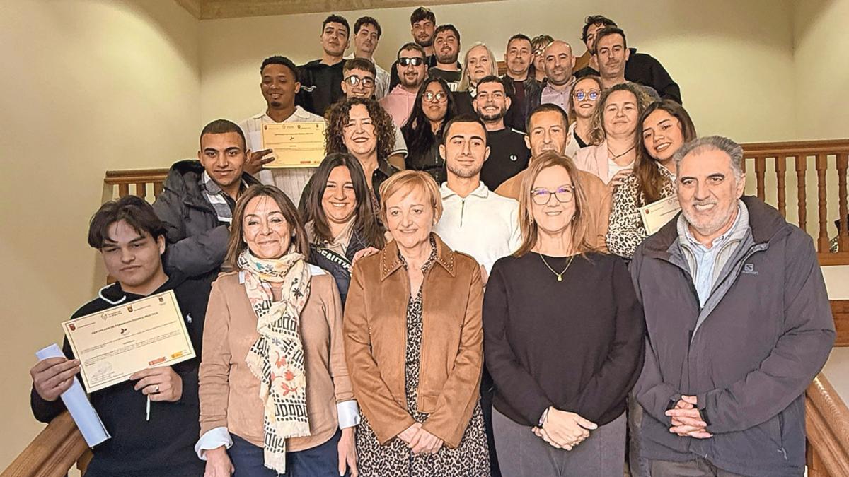 <![CDATA[La escuela taller Ribera Alta finaliza con un 100% de inserción laboral]]>