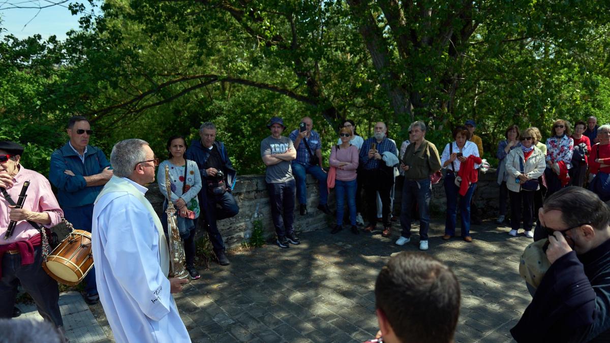 <![CDATA[Fotos de la despedida del Ángel de Aralar de Pamplona]]>