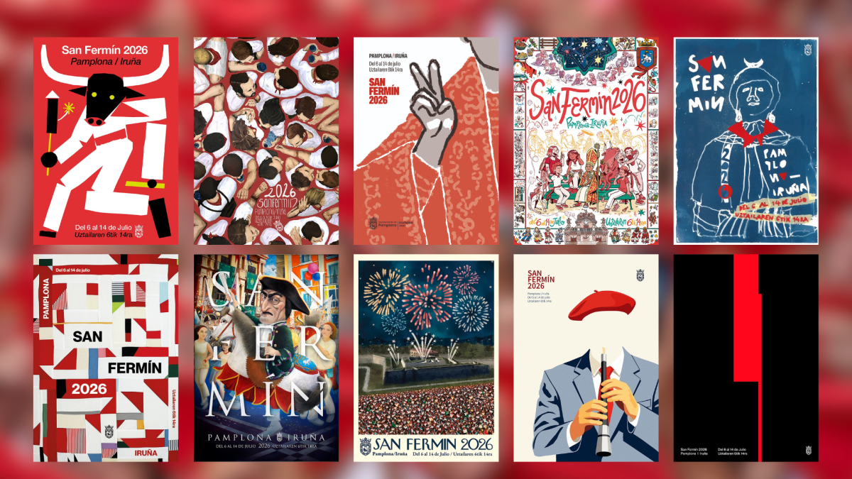 <![CDATA[Vota por tu favorito entre los carteles finalistas de San Fermín]]>