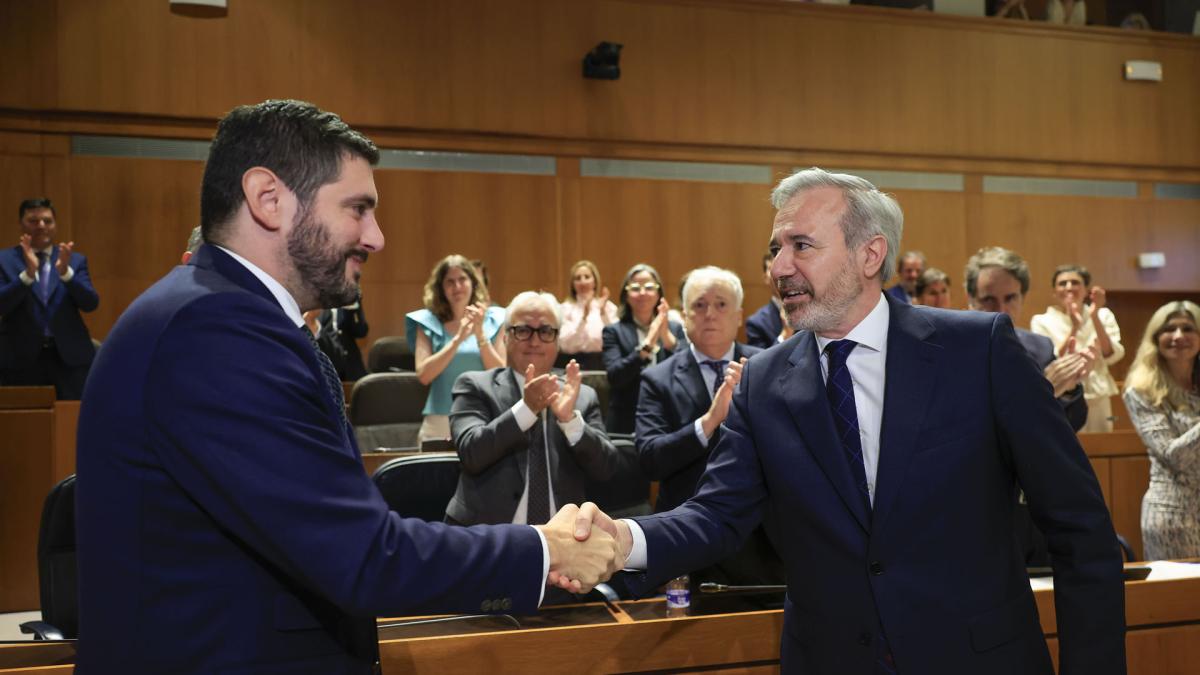 <![CDATA[Azcón, reelegido presidente de Aragón]]>