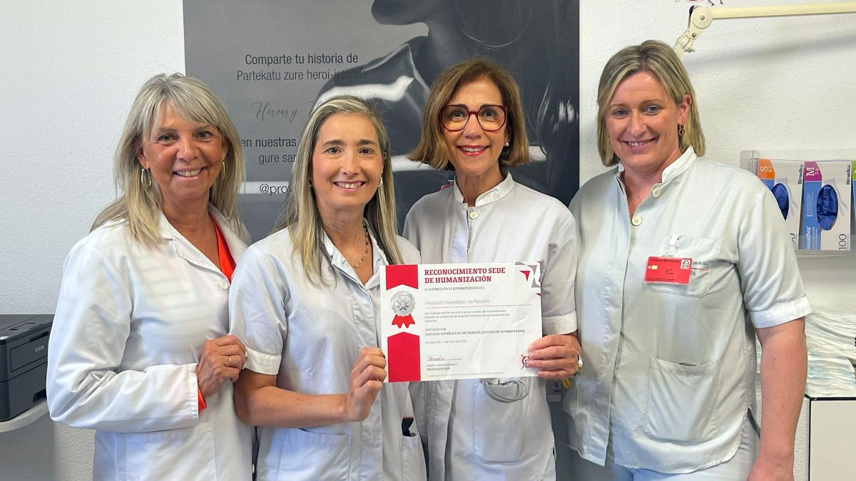 <![CDATA[La consulta de estomaterapia del Hospital Universitario de Navarra recibe un reconocimiento a nivel nacional por su compromiso con la humanización]]>
