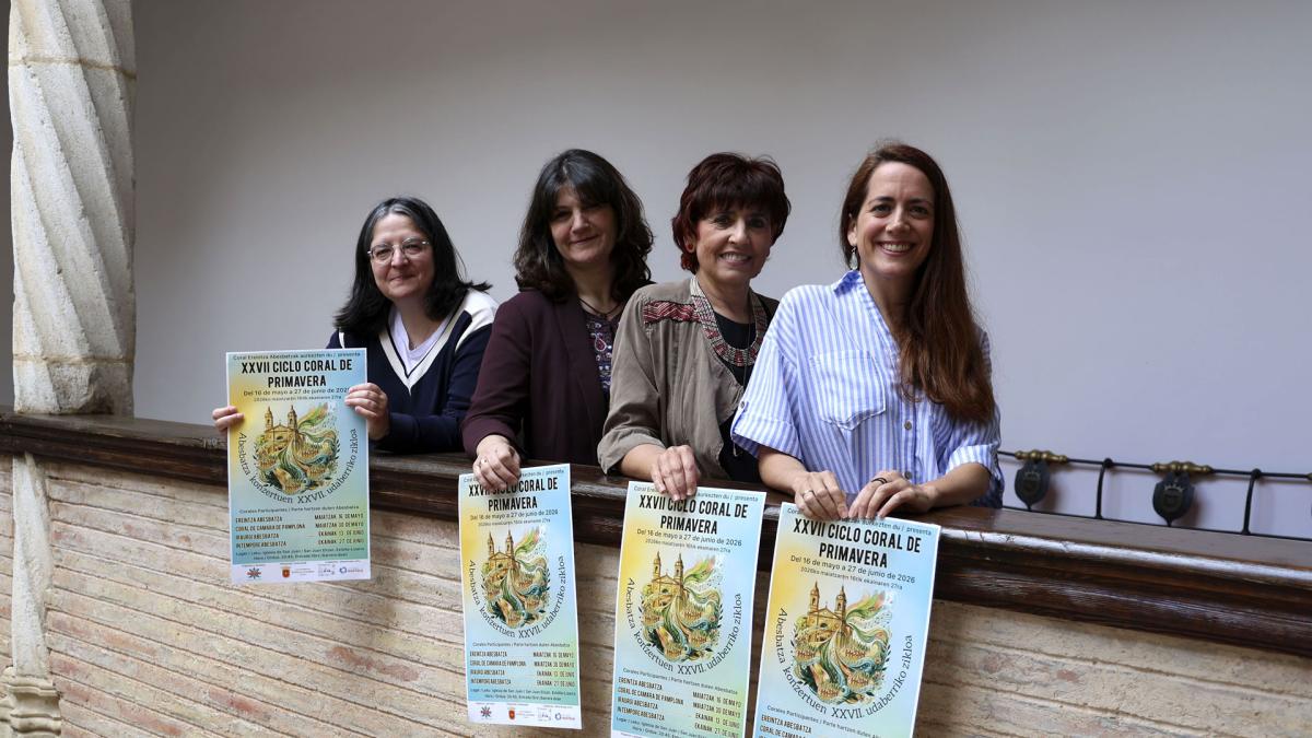 <![CDATA[El Ciclo Coral de Primavera de Estella tendrá como hilo conductor a la mujer]]>