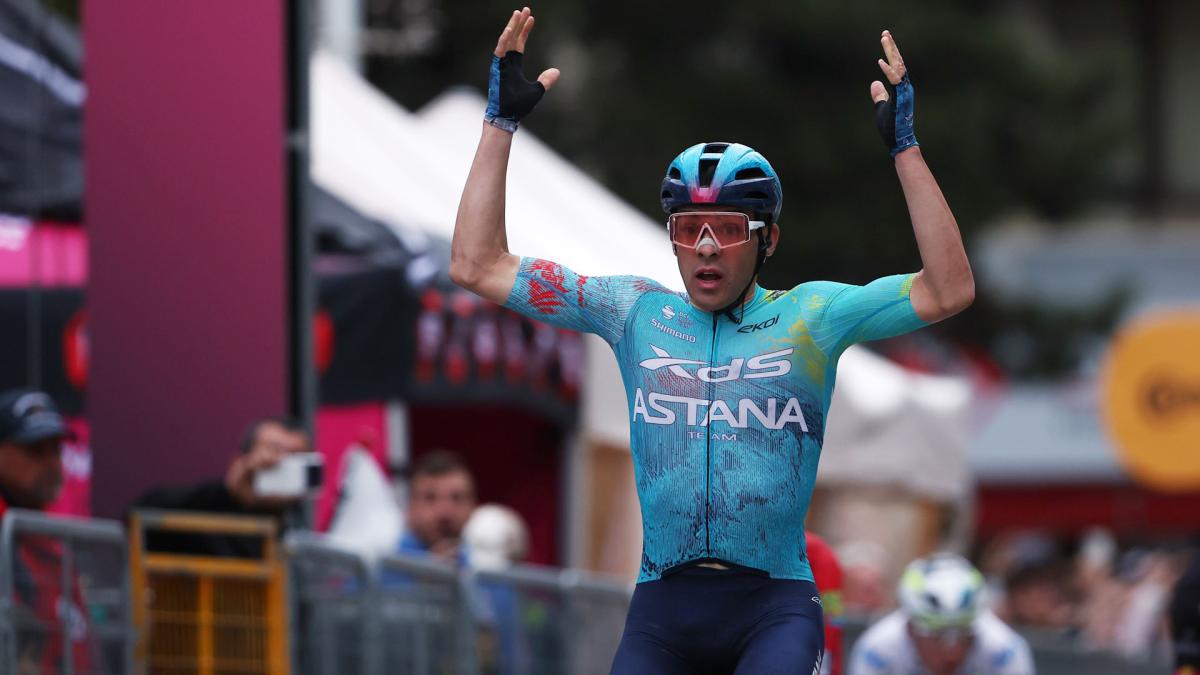 <![CDATA[El uruguayo Guillermo Silva, nuevo líder del Giro tras imponerse en la segunda etapa]]>