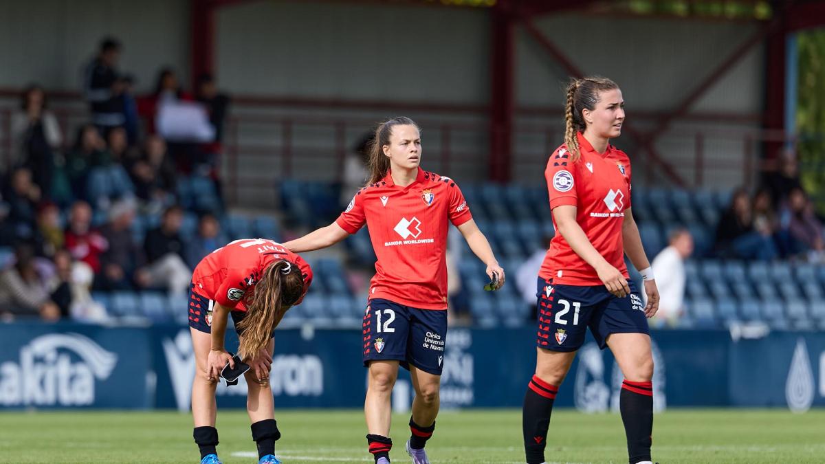 <![CDATA[Fotos del partido de ida del playoff de ascenso a Liga F entre Osasuna y Villarreal]]>