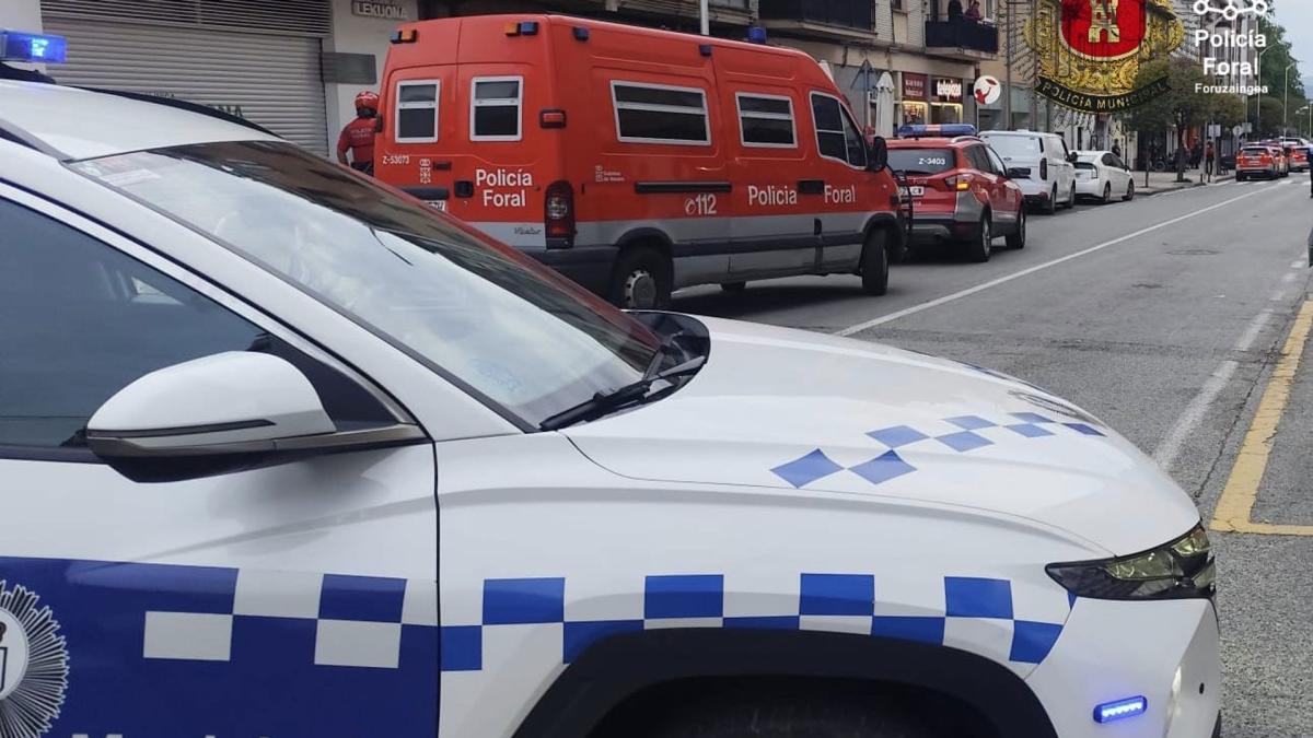 <![CDATA[Dos detenidos por una agresión con arma blanca en Noáin y otros tres por tratar de impedir la actuación policial]]>