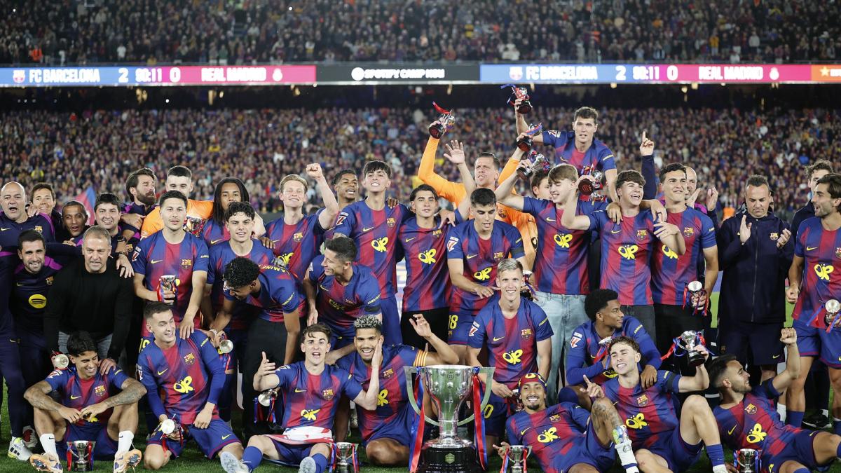 <![CDATA[El F.C. Barcelona conquista su vigésimo noveno título de Liga tras tumbar al Real Madrid]]>