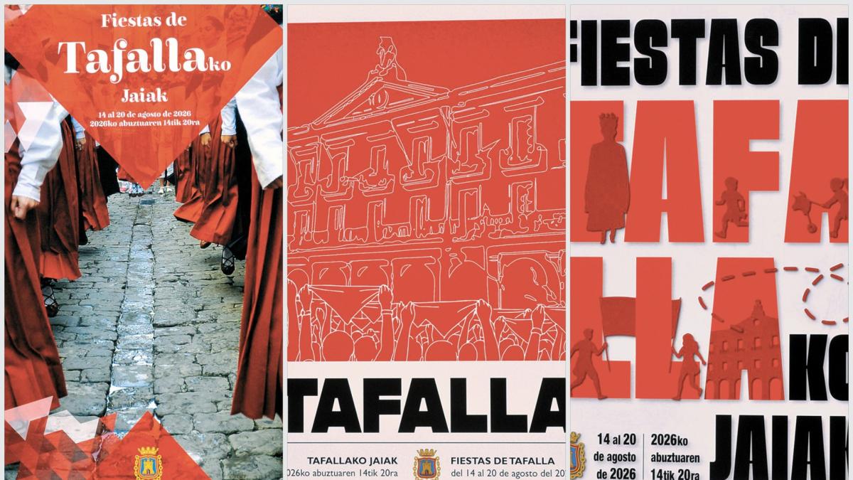 <![CDATA[La ciudadanía de Tafalla ya puede elegir entre tres obras la que anunciará las fiestas]]>