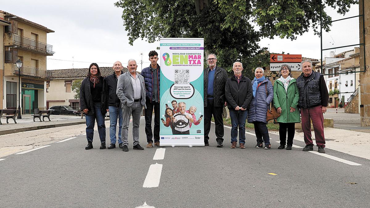 <![CDATA[Un aplicación busca facilitar la movilidad en los pueblos pequeños de Tierra Estella]]>