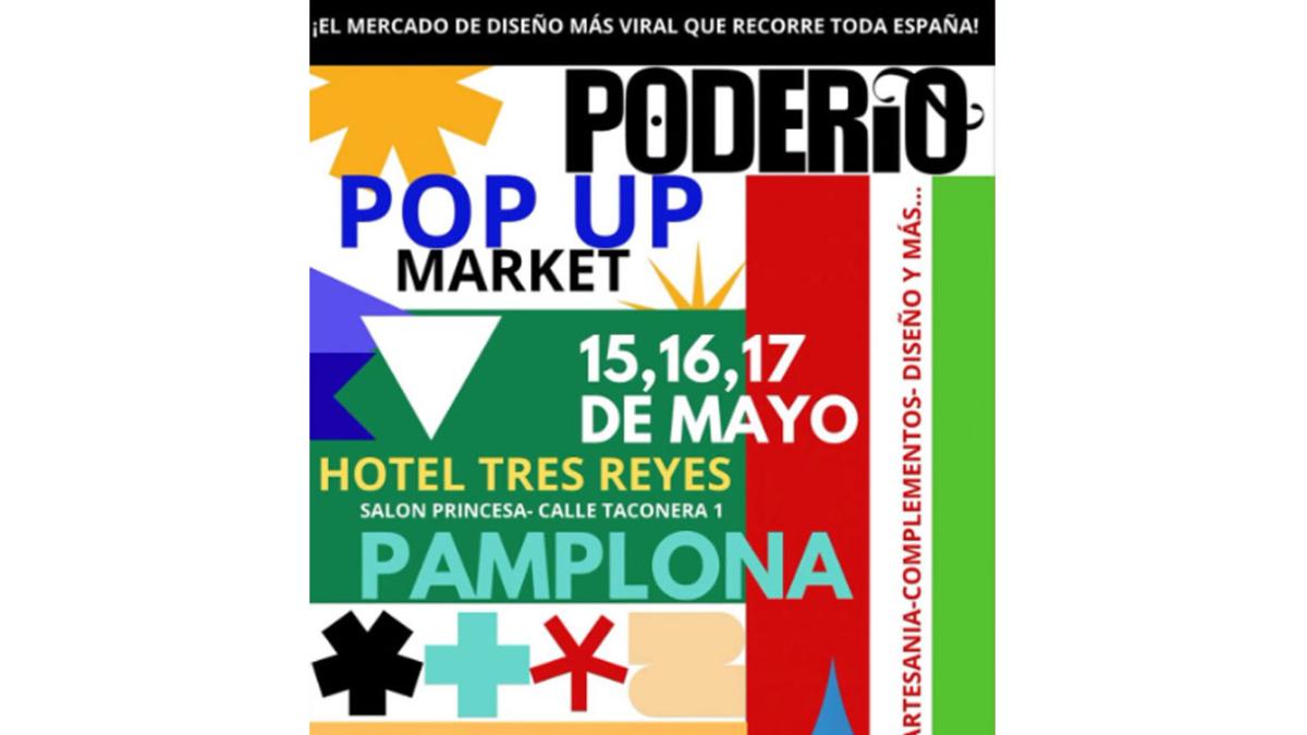 <![CDATA[20 marcas de moda, diseño, decoración y artesanía este sábado en un mercadillo de Pamplona]]>