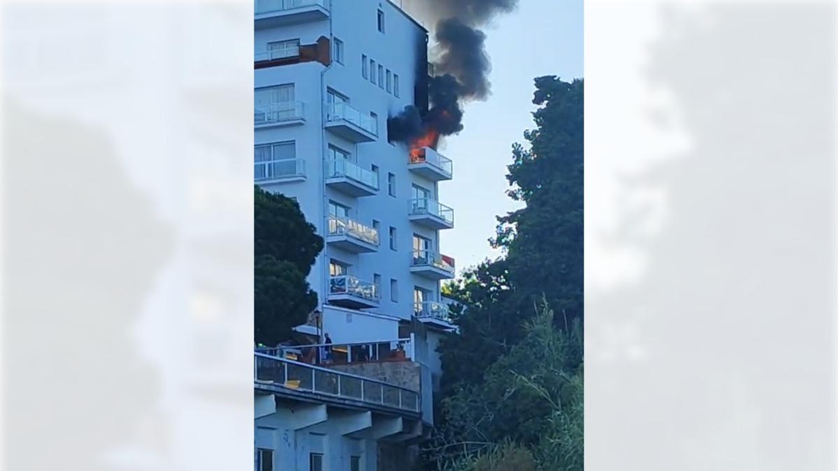 <![CDATA[Una navarra afectada en el incendio de Girona: 