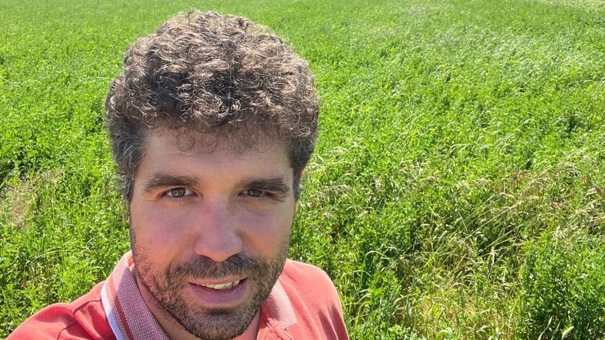 <![CDATA[Carlos Sánchez (joven cerealista de Fontellas): 