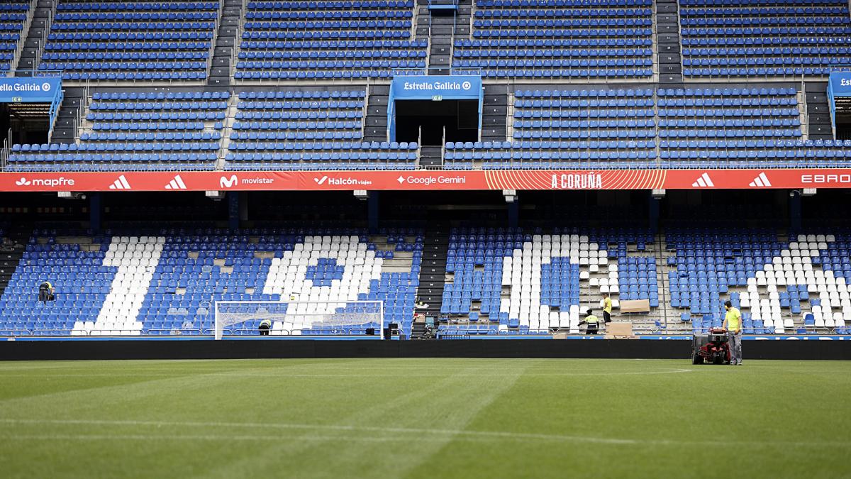 <![CDATA[Riazor, listo para recibir a La Roja]]>