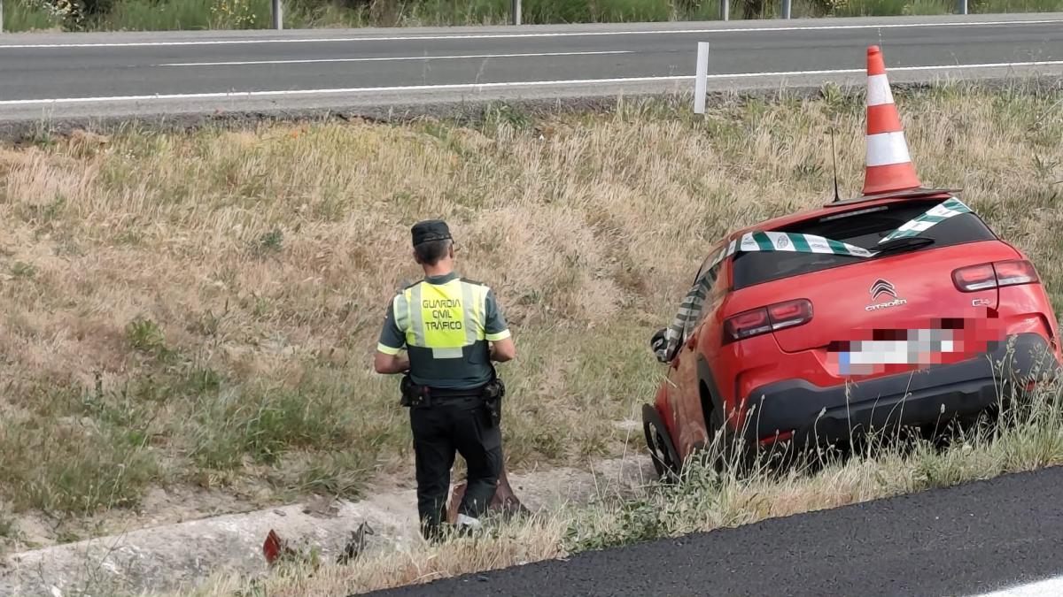 <![CDATA[Dos pamploneses de 42 y 55 años, heridos tras chocar en la AP-15]]>