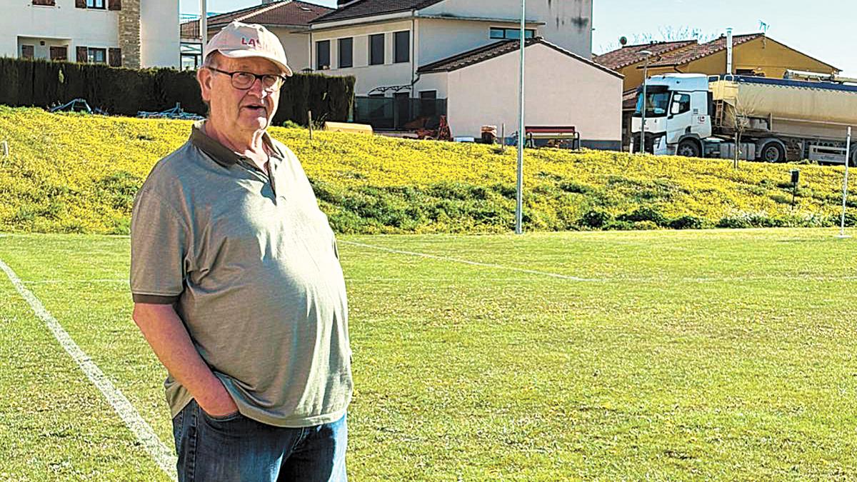 <![CDATA[Da vida y nombre al campo de fútbol de Garínoain]]>