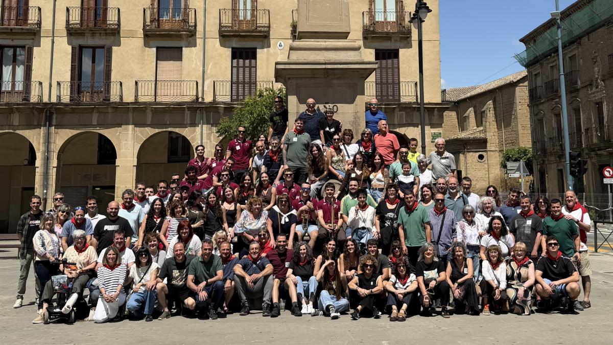 <![CDATA[La Peña El Empuje de Tafalla cumple 75 años]]>