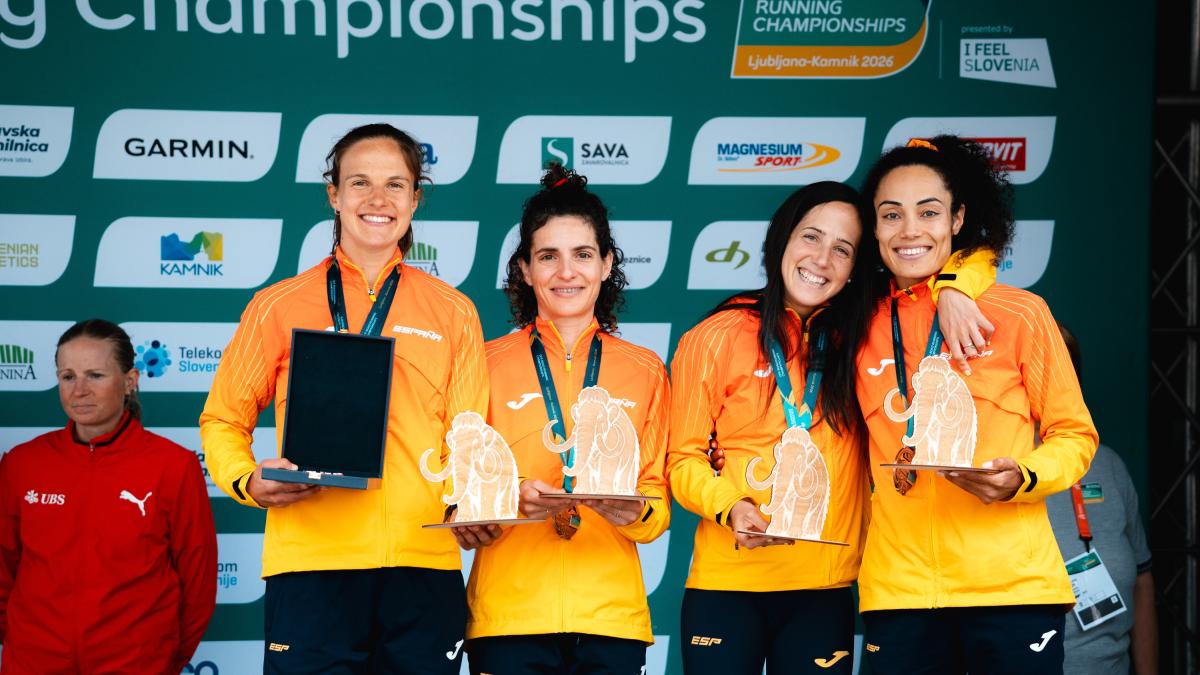 <![CDATA[La navarra Inés Astráin Moreno se cuelga el bronce en el Europeo de trail con España]]>