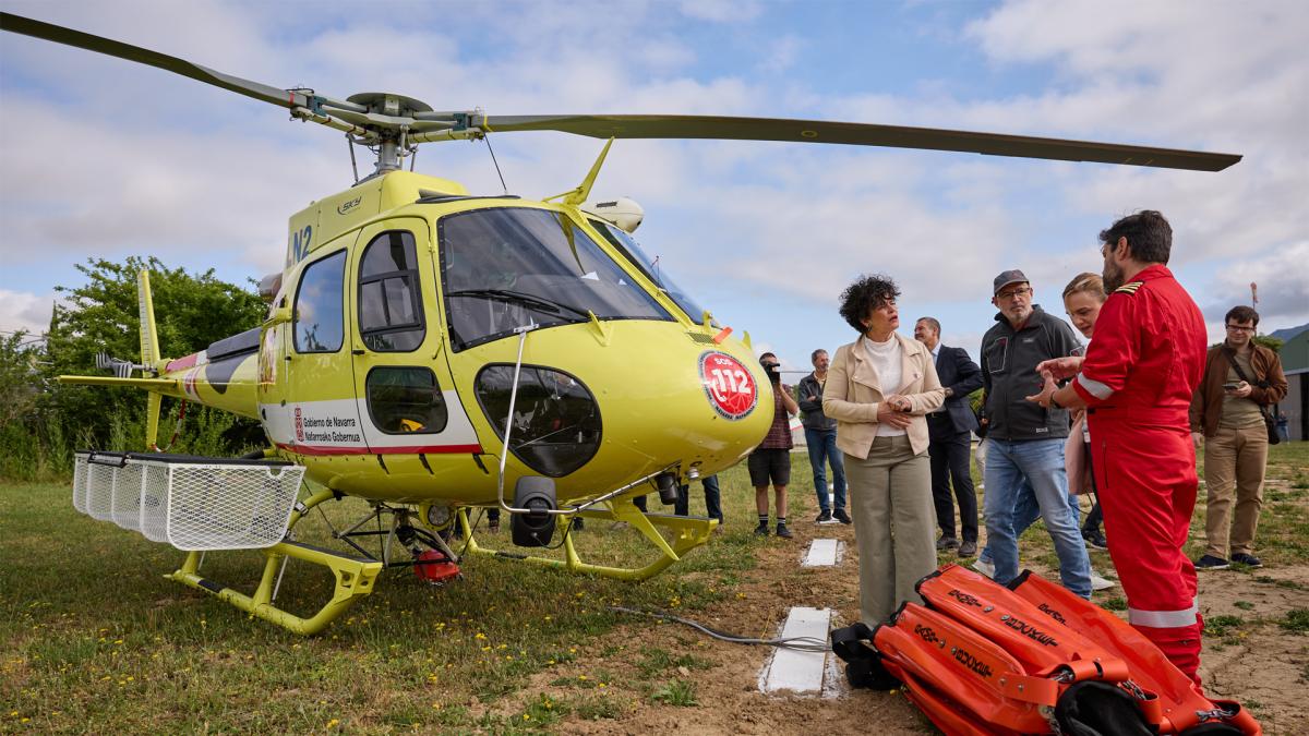<![CDATA[Navarra contará con seis helicópteros y 180 bombero