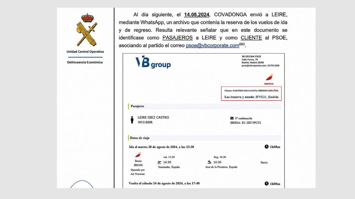 <![CDATA[La UCO certifica con 353 wasaps que Ferraz gestiona