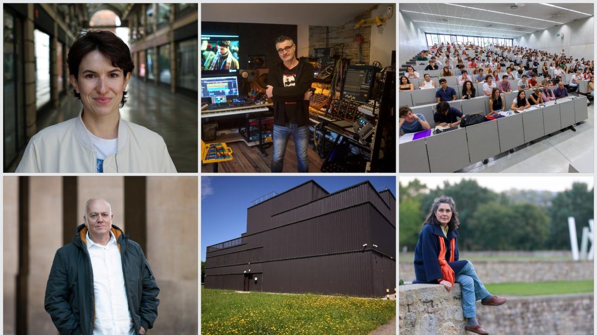 <![CDATA[Irati Gorostidi, Mikel Salas, la Facultad de Comuni