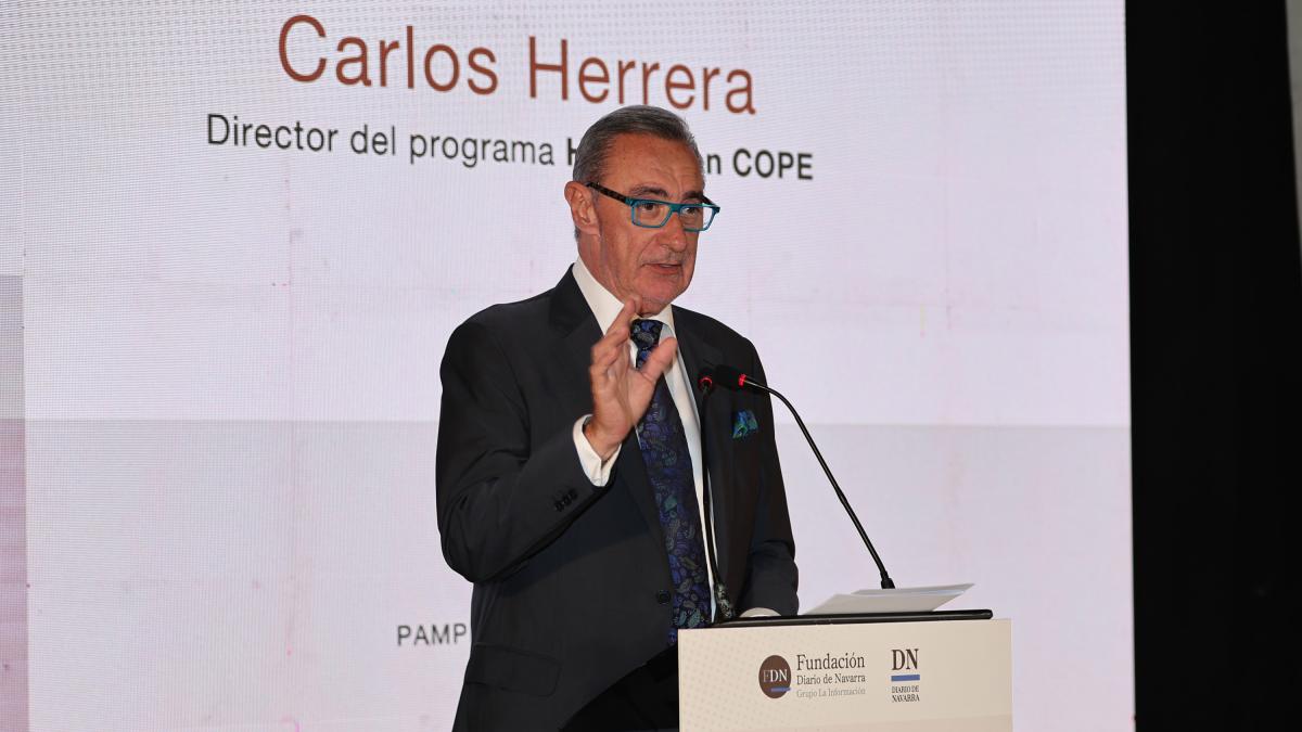 <![CDATA[Discurso íntegro del comunicador Carlos Herrera, di