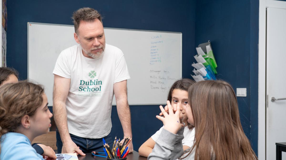Vive en inglés en Dublin School