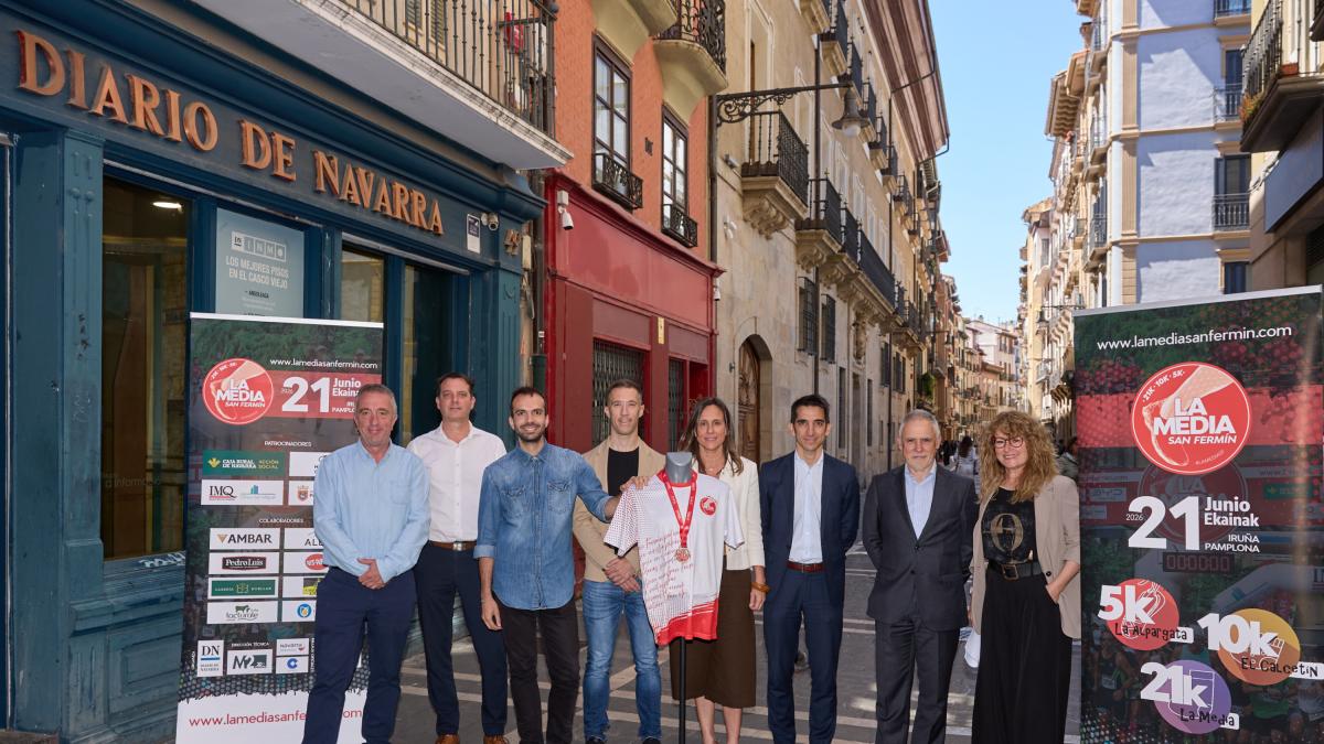 La Media San Fermín, lista con más de millar y medio de insc