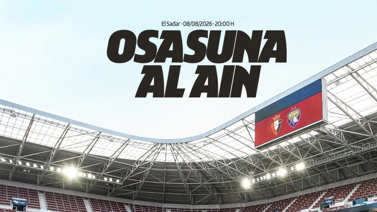 Osasuna cerrará la pretemporada ante el Al Ain en El Sadar