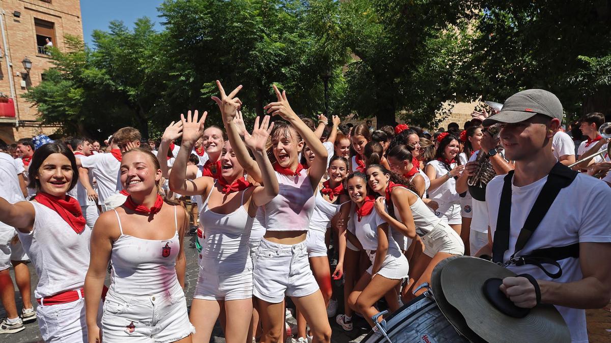 Fotos del inicio de las fiestas de Marcilla 2026