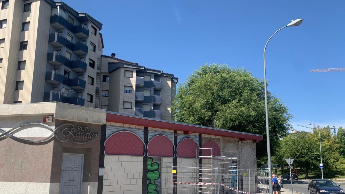 В Памплоне на месте закрытого бара Rosalex, где работал экс-советник Кольо Гарсия, строят новый супермаркет DIA