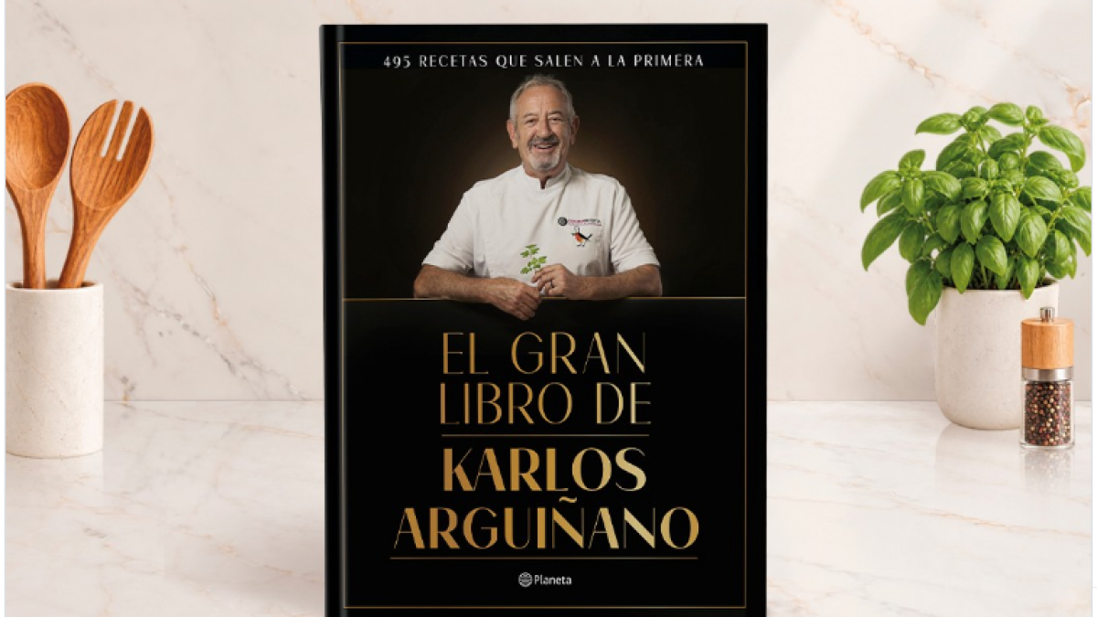 Karlos Arguiñano anuncia su nuevo libro: 495 recetas para cocinar en casa