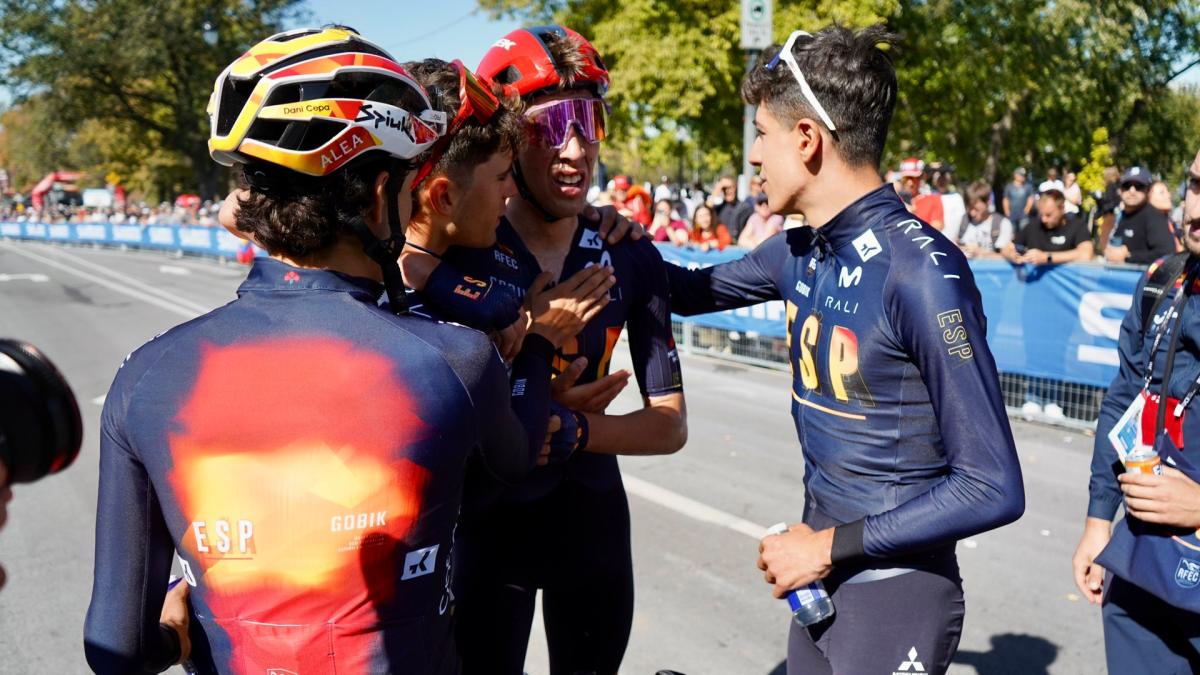 Héctor Álvarez wins silver in U23 men's road race in Montreal