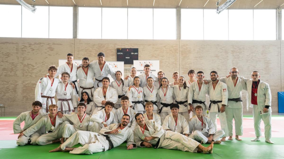 Navarre Absolute Judo Championship Crowns Regional Champions in Pamplona