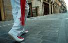 ¿A qué lado se lleva la faja en San Fermín?