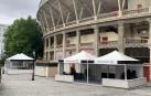 Las dos nuevas terrazas de la plaza de Toros