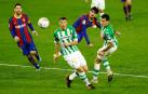 Francisco Trincao marca un gol al Betis