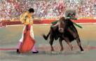 Ilustración de una corrida de toros.