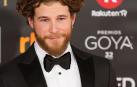 Álvaro Cervantes, en los Premios Goya de 2018.
