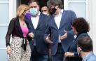 Puigdemont y Junqueras se reencuentran casi cuatro años después  en Waterloo