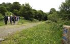 Miembros de las doce asociaciones participantes en el Camino de Santiago