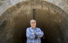Juan José Martinena Ruiz, el viernes a mediodía, nada más acceder a la Ciudadela, a través de la Puerta del Socorro