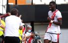 Randy (Rayo Vallecano) celebra su gol