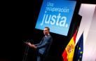 El presidente del Gobierno, Pedro Sánchez, durante la presentación de los planes del Ejecutivo para el nuevo curso político