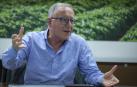 Juan Miguel Floristán en un despacho de la oficinas de Florette en Pamplona